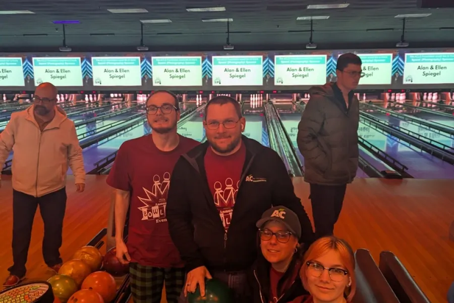 A&C team at ACLD bowling event